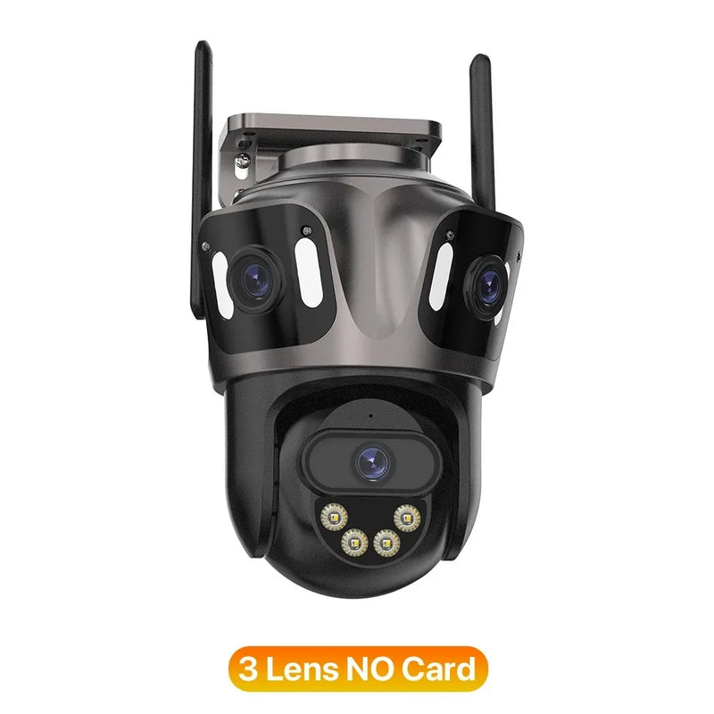 Telecamera IP WIFI a Tre Schermi per Esterni Impermeabile IP66 - immagine 10