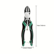 Tagliafili multifunzionali in lega resistente Pinze ad ago diagonale Strumenti hardware Set di pinze per filo per elettricisti universali - Campeda