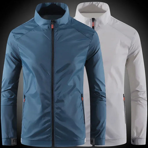 Bomber uomo leggero MoonSpecial – giacca traspirante impermeabile con protezione UV per attività outdoor - Campeda