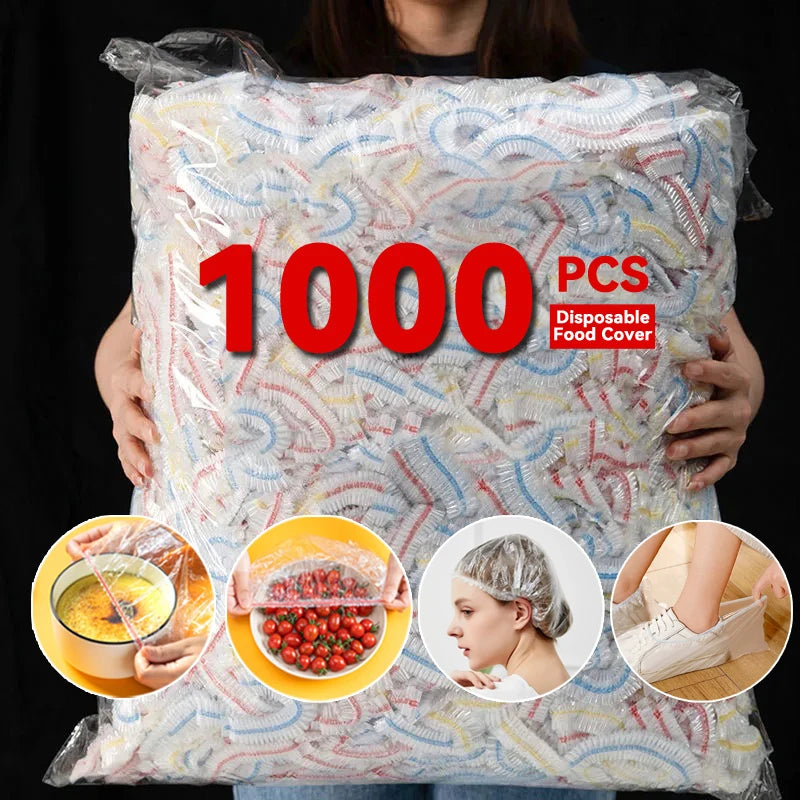 Sacchetti Copri Alimenti Elasticizzati per Conservare la Freschezza e gli Avanzi