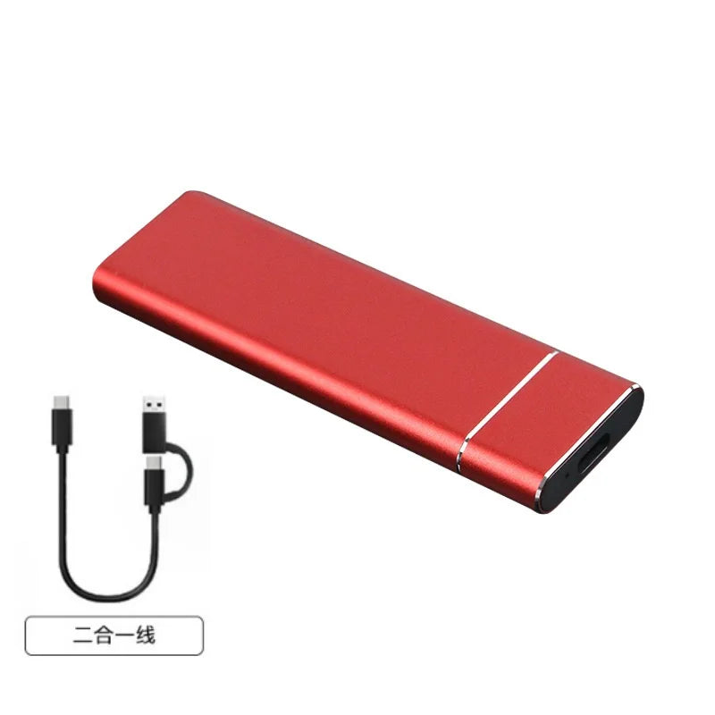 Custodia per disco rigido M.2 HDD in lega di alluminio Scatola per disco rigido B-KEY Scatola per disco rigido esterno Interfaccia USB C Supporto protocollo SATA e NVME