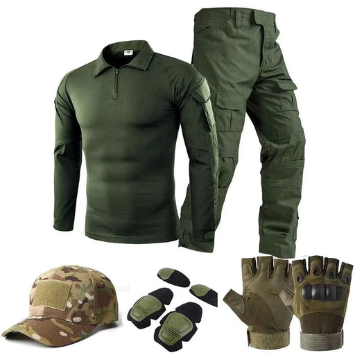 Abiti uniformi tattici Milit Tuta mimetica da esterno Camicie caccia Pantaloni