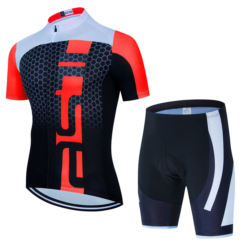 Set di maglie da ciclismo estive Ropa abbigliamento uomo - immagine 9