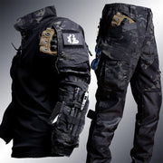 Abiti uniformi tattici Milit Tuta mimetica da esterno Camicie caccia Pantaloni - immagine 6