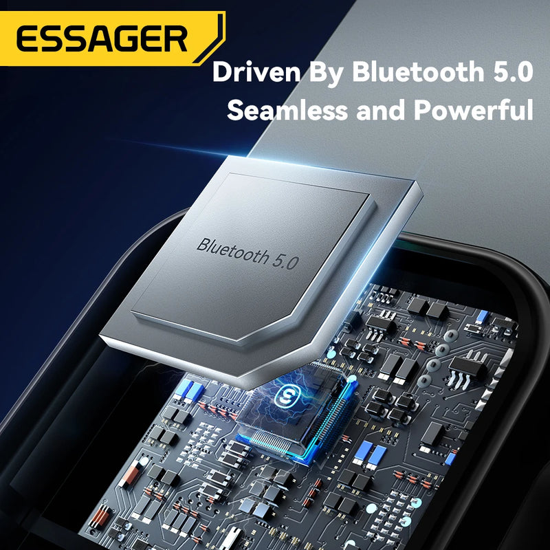 Essager USB Bluetooth 5.0 Ricevitore Adattatore Aux per auto Jack da 3 - immagine 7
