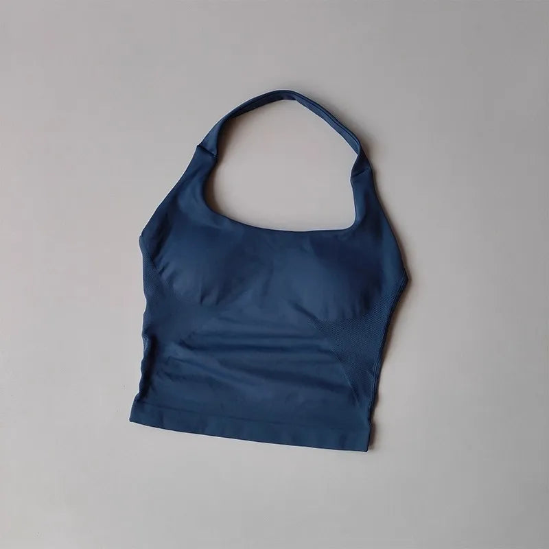 Gilet da yoga con scollo all'americana sport corsa antiurto - immagine 8
