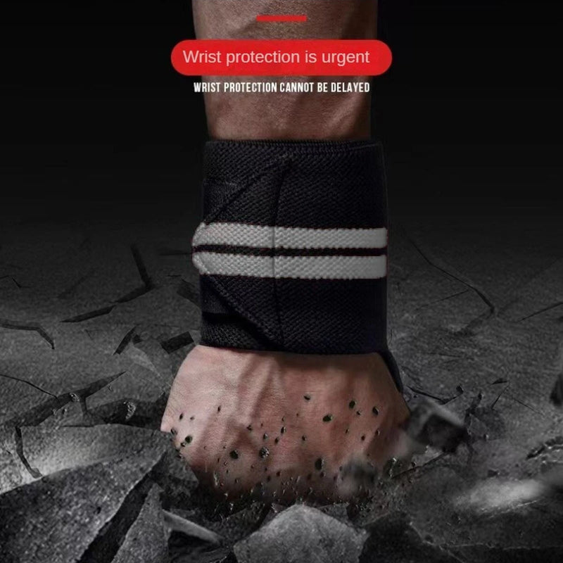 1 paio di braccialetti avvolti in bende per uso professionale sollevamento pesi - immagine 6