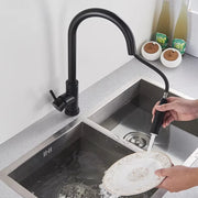 Rubinetto da Cucina a Due Vie – Maniglia Singola Estraibile - immagine 5