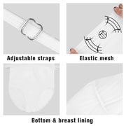 Abito lirico moderno da donna Canotta Costume ballo Balletto Asimmetrico Alto-Basso - immagine 5