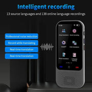 S80 Pro 138 lingue Macchina di traduzione intelligente Registrazione 19 Chat in tempo - immagine 9