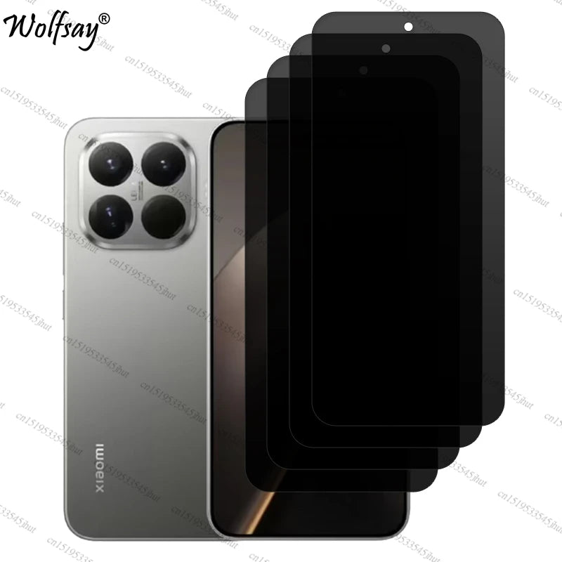 Privacy Protezione Dello Schermo Per Xiaomi 15T Anti-Spy Vetro Temperato Xiaomi 15T 15 T Pro Obiettivo Della Macchina Fotografica Pellicola di Vetro Per Xiaomi 15T vetro
