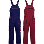 Salopette con bretelle Uomo Donna Abbigliamento da lavoro Taglie forti Tute - immagine 4