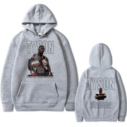 Boxing King Mike Tyson Felpa con cappuccio stampa fronte-retro Uomo e donna Cool - immagine 3