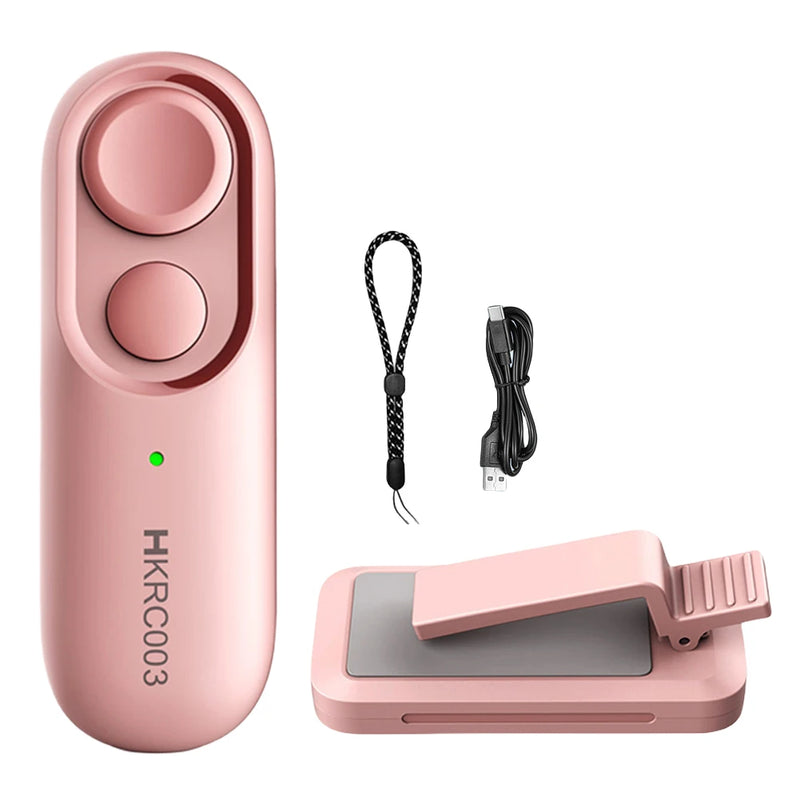 Girapagina con telecomando Anello con punta delle dita ricaricabile di tipo C Girapagina RC Clicker remoto per fotocamera per Kindle e tablet