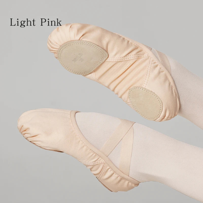 Scarpe da Balletto Donna e Bambina – Pantofole Danza con Suola Divisa Traspiranti