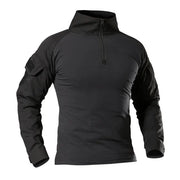 T-shirt da trekking tattiche all'aperto uomo combattimento esercito militare CP - immagine 4