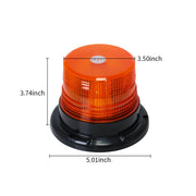 Auto Camion Tetto Top Spia Emergenza LED Luce Stroboscopica Lampeggiante - immagine 6