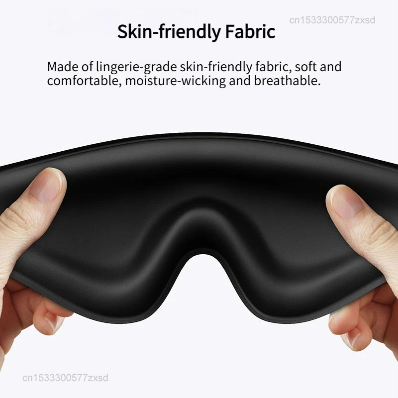 Mascherina per Dormire Dreamlight 4S, Maschera 3D Stereoscopica per Uomini e Donne, Ausilio per il Sonno, Blocca la Luce, per Viaggi