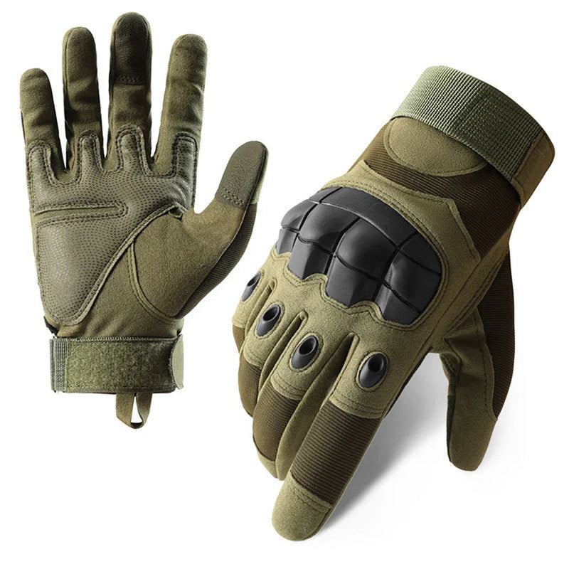 Guanti Moto Touch Screen Antiscivolo – Traspiranti Estivi con Protezione Nocche, Guanti Motocross e Racing Unisex - Campeda