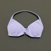 Reggiseno sportivo con spalline Intimo yoga Donna Palestra Top Corsa Esercizio senza - Lilac Purple - immagine 28