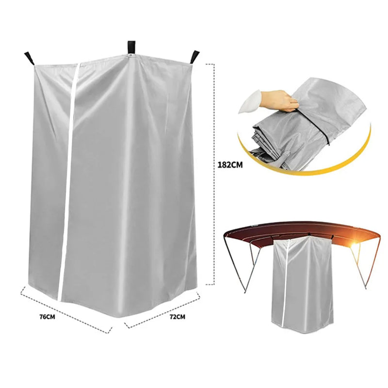 Tenda Privacy per Barca e Campeggio – Cabina Portatile Oxford 420D per Doccia e Cambio