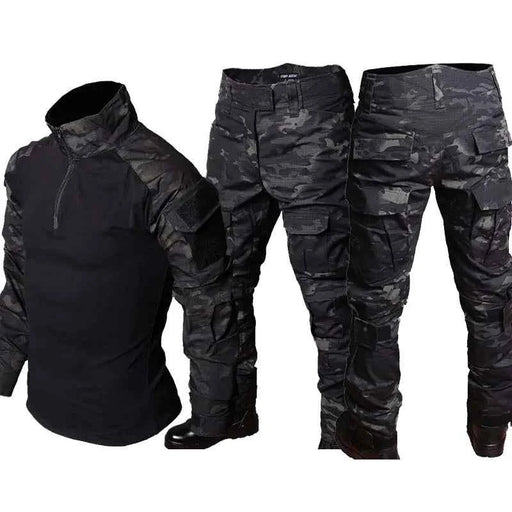 MCBK Uniforme tattica Tute da combattimento Milit Tuta mimetica Camicie caccia