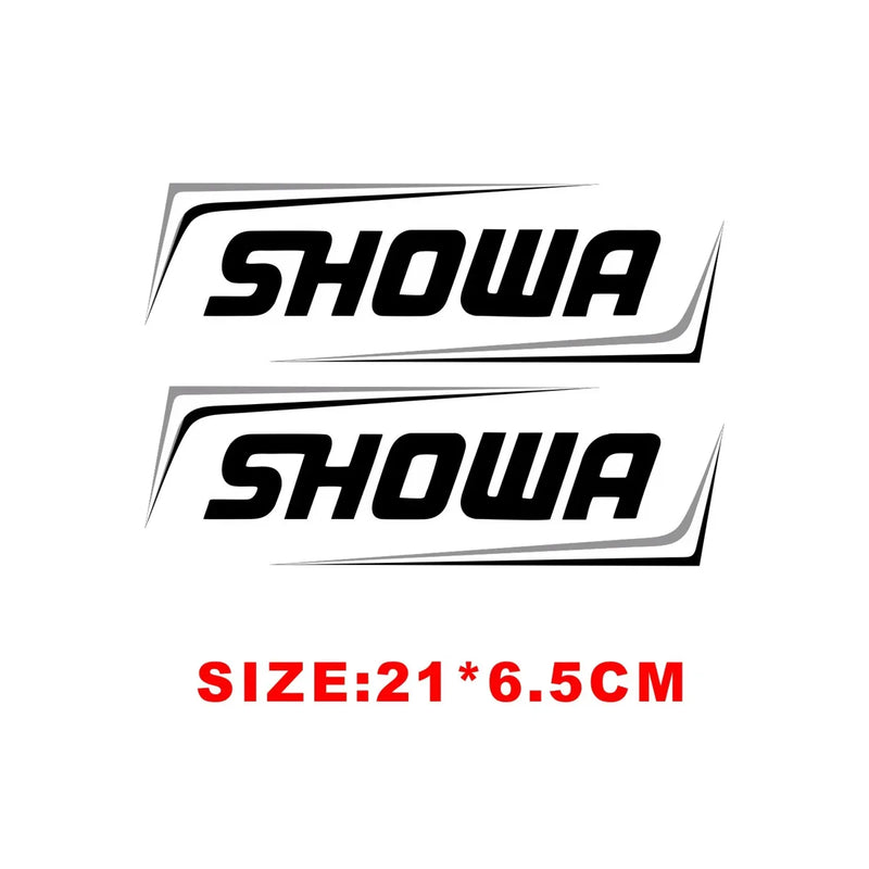 Adesivi Forcella Moto Showa KYB WP – Sticker Vinile Impermeabili per Ammortizzatori, Decalcomanie Sospensioni Moto - Campeda