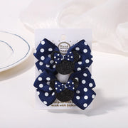 Fermagli per capelli bambina 2 pezzi con fiocco a pois, mollette cartoon adorabili, accessori capelli boutique per bambini - Campeda