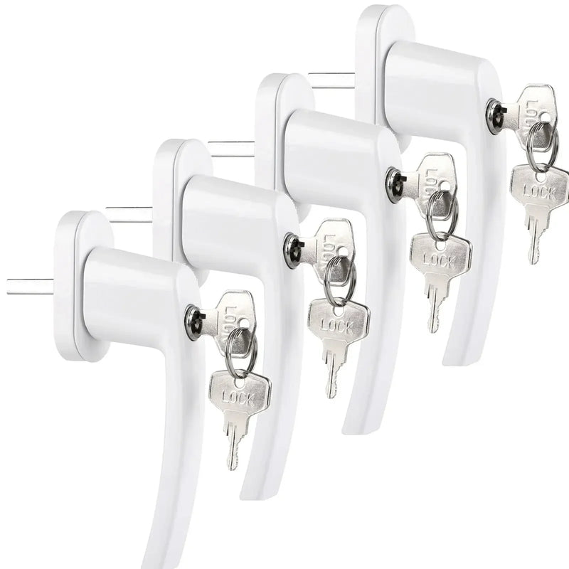 Maniglia per finestra in linea da 4/8 pezzi universale con chiave espag bloccabile - 4Pcs Set