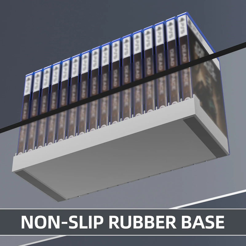 Torre di supporto per videogiochi per PS5/PS4/PS3/Xbox Series S e X/Xbox one Game, supporto universale per dischi di gioco Verticale Blu Ray C