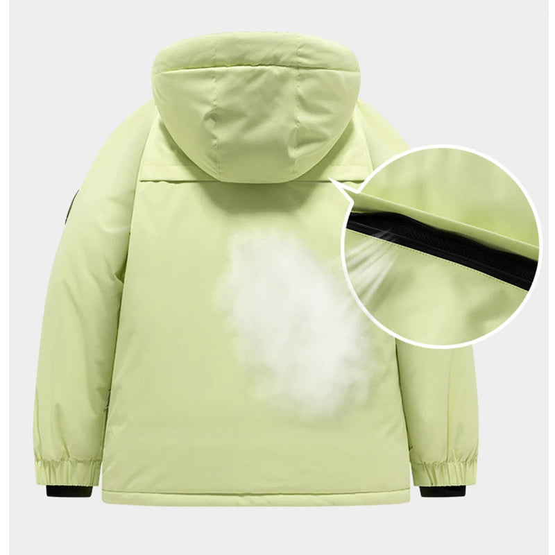 Sci invernale Cappotto e pantaloni da per bambini Set 2 pezzi Caldo impermeabile - immagine 8