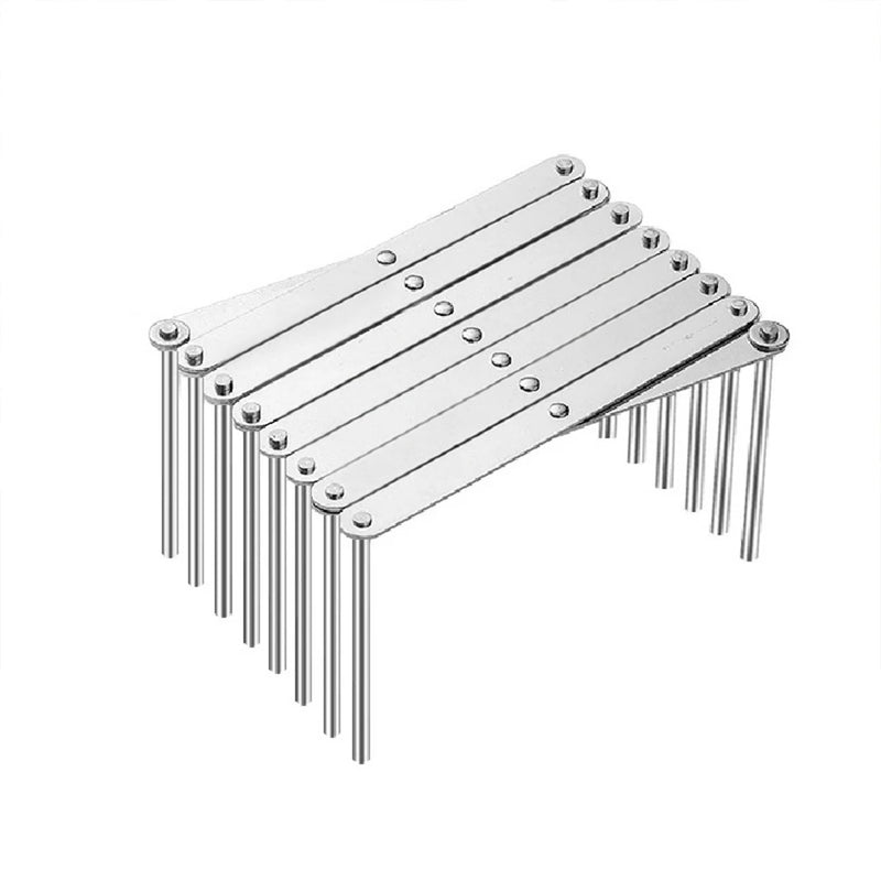 Portaoggetti per coperchio per pentola Organizzatore per coperchio per padella Portapiatti pieghevole retrattile in acciaio inossidabile Scaffale per stoviglie Gadget da cucina