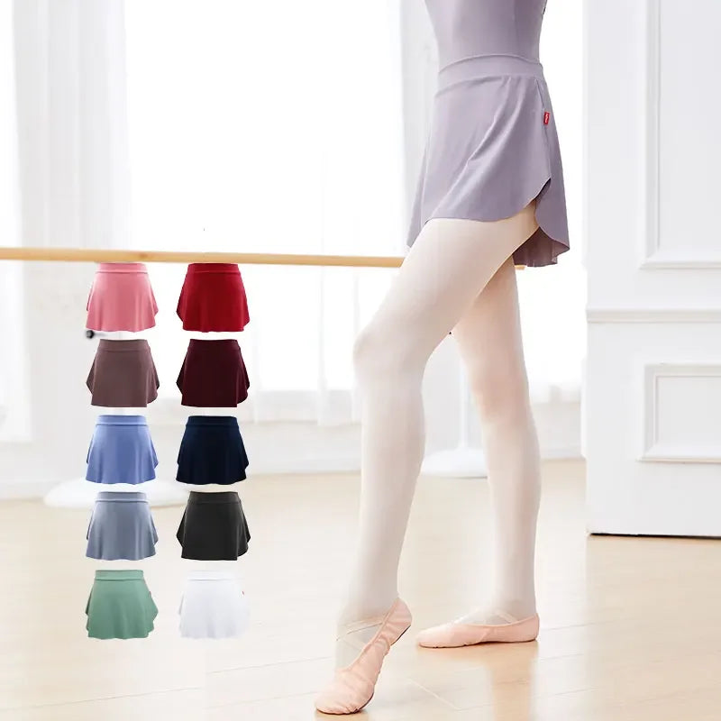 Gonne da balletto per adulti donna Gonna ballo Abito Tutu nero Ballerina Dancewear - immagine 5