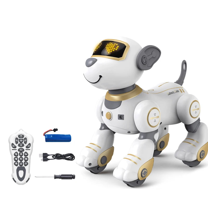 Telecomando intelligente Robot Dog Acrobazia elettronica Comando vocale Programmabile - immagine 8