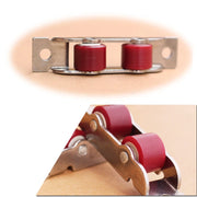 4 Pezzi/lotto Rulli Silenziosi in Nylon per Porte e Finestre Acciaio Inox - immagine 5
