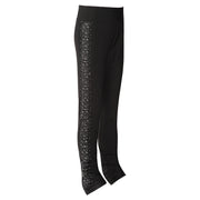 Pantaloni da pattinaggio di figura per ragazze adolescenti Strass laterali Leggings - immagine 3