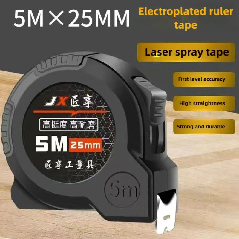 3/5/7.5/10M Retractable Steel Tape Measure Thickened Durable Wear-Resistant Household Measuring Tools for DIY Home Construction
