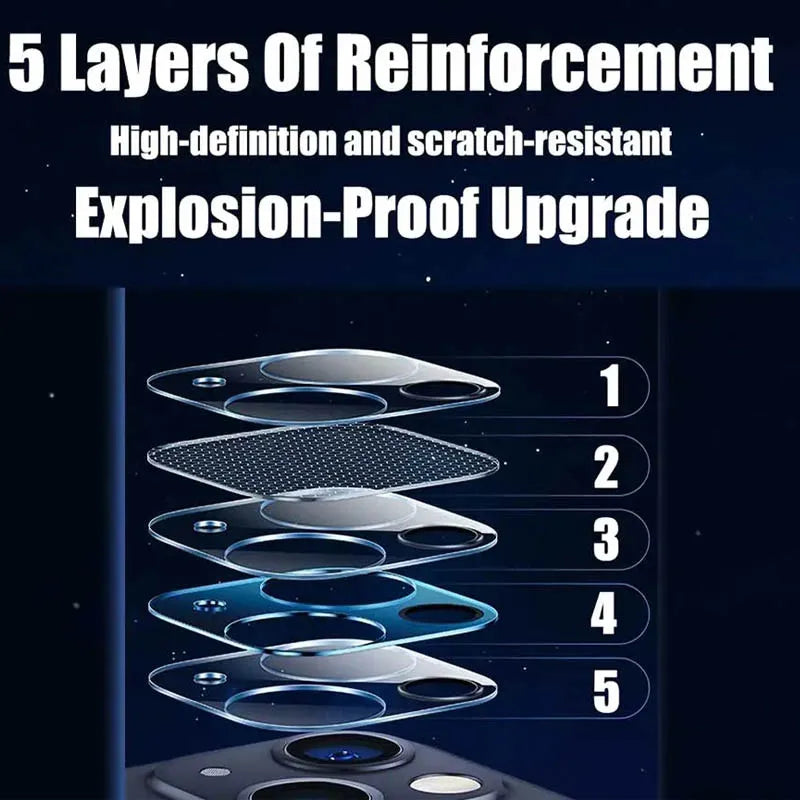 Camera Lens Protector for iPhone 16 17 18 11 12 13 14 15 - immagine 3