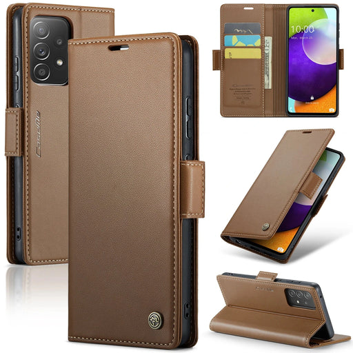 Custodia a portafoglio in pelle di lusso per Samsung Galaxy A54 55 53 52 71 72 73 51 34 32 15 Serie Custodia per cellulare Slot per schede Flip Cover - Campeda