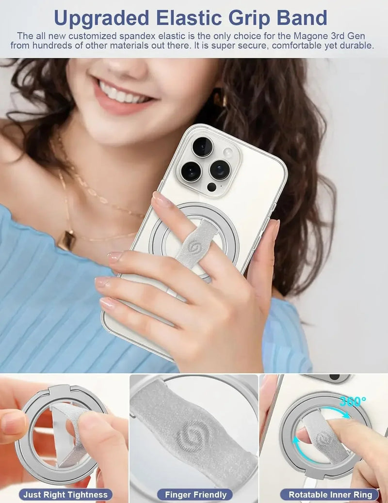Supporto Magnetico per Telefono EWA MagOne 3rd MagSafe - immagine 4