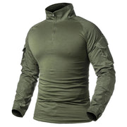 Tute tattiche verdi Uniforme da esterno Abbigliamento uomo Tuta allenamento Camicie - immagine 9