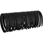 50 pezzi Fasce per capelli in raso di plastica 1 cm Donna Fascia - immagine 3