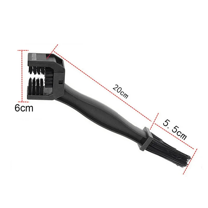Spazzola Pulizia Catena Moto – Brush Universale per Catena Moto, Pulitore Catena per Suzuki, Africa Twin, Bandit, Beta - Campeda