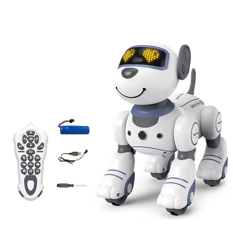 Telecomando intelligente Robot Dog Acrobazia elettronica Comando vocale Programmabile - immagine 12