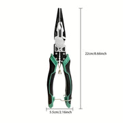 Tagliafili multifunzionali in lega resistente Pinze ad ago diagonale Strumenti hardware Set di pinze per filo per elettricisti universali - Campeda