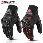 Guanti Moto Estivi Touch Screen – Traspiranti Antiscivolo con Protezione Nocche, Guanti Motocross e Racing Unisex - Campeda