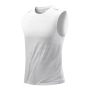 CHRLCK Gilet da corsa uomo Canotta palestra ad asciugatura rapida Fitness Camicia - immagine 16
