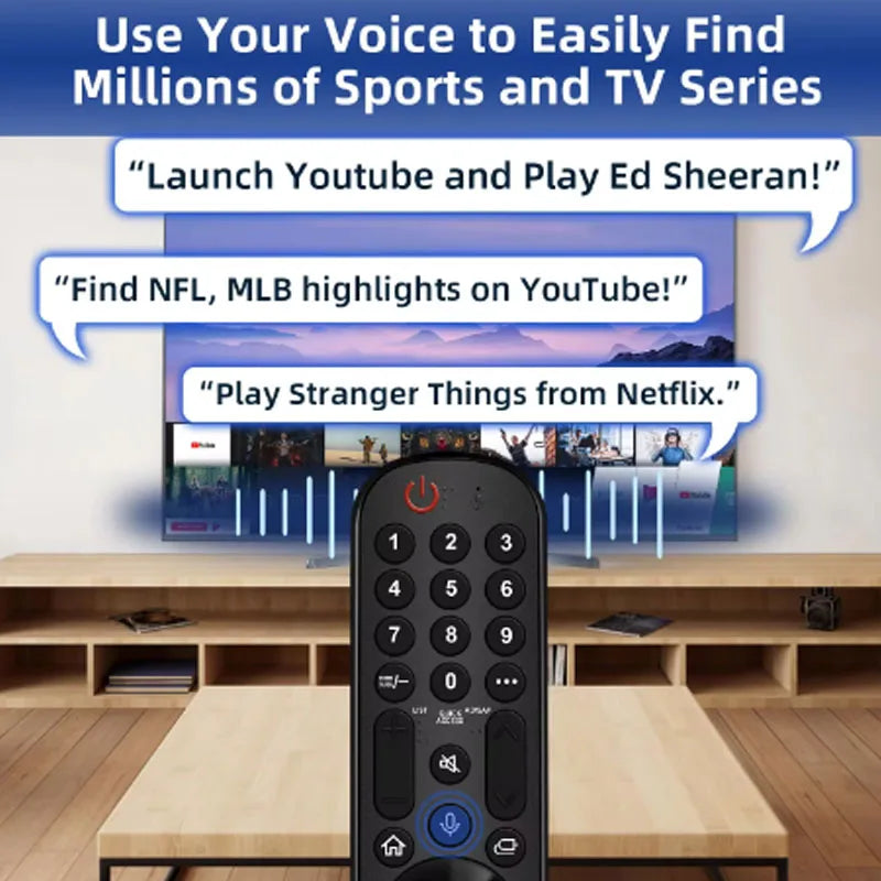 Telecomando magico sostitutivo MR22GA/GN per Smart TV con funzione vocale e puntatore