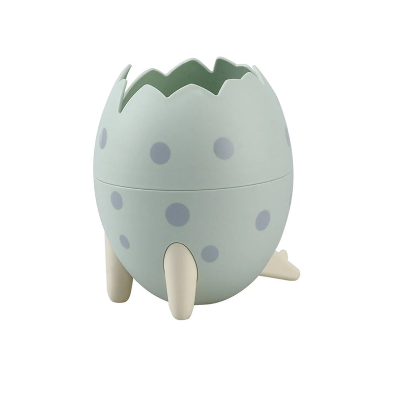 Portapenne per uova di dinosauro cartone animato - Simpatico astuccio per matite innovativo staccabile per ornamenti da tavolo Materiale scolastico Organizzatore regalo per bambini