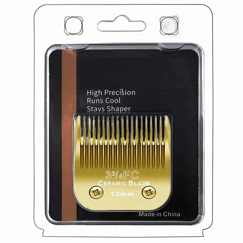 Set di lame in ceramica rimovibili di ricambio per tagliacapelli per cani da compagnia compatibili con Tosatrici Andis,Oster A5,Wahl serie KM10